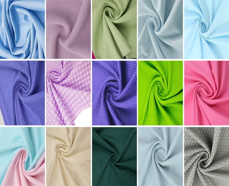 Selection of apparel fibers and fabrics for activewear, swimwear and casualwear