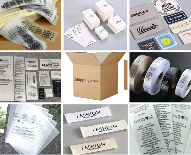 6 Custom label Package