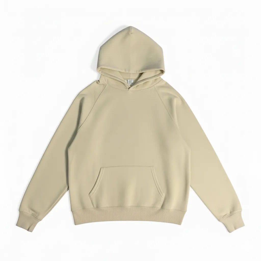 Classic Pullover Sweatshirt with Kangaroo Pocket (1)