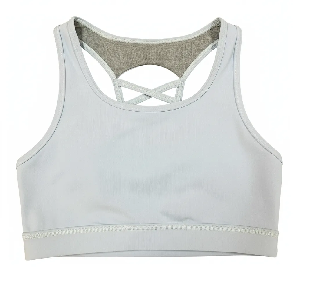 Criss Cross Back Sports Bra (4)