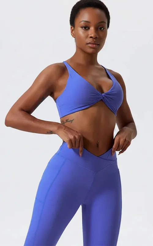 Custom Twist Front Sports Bra (4)