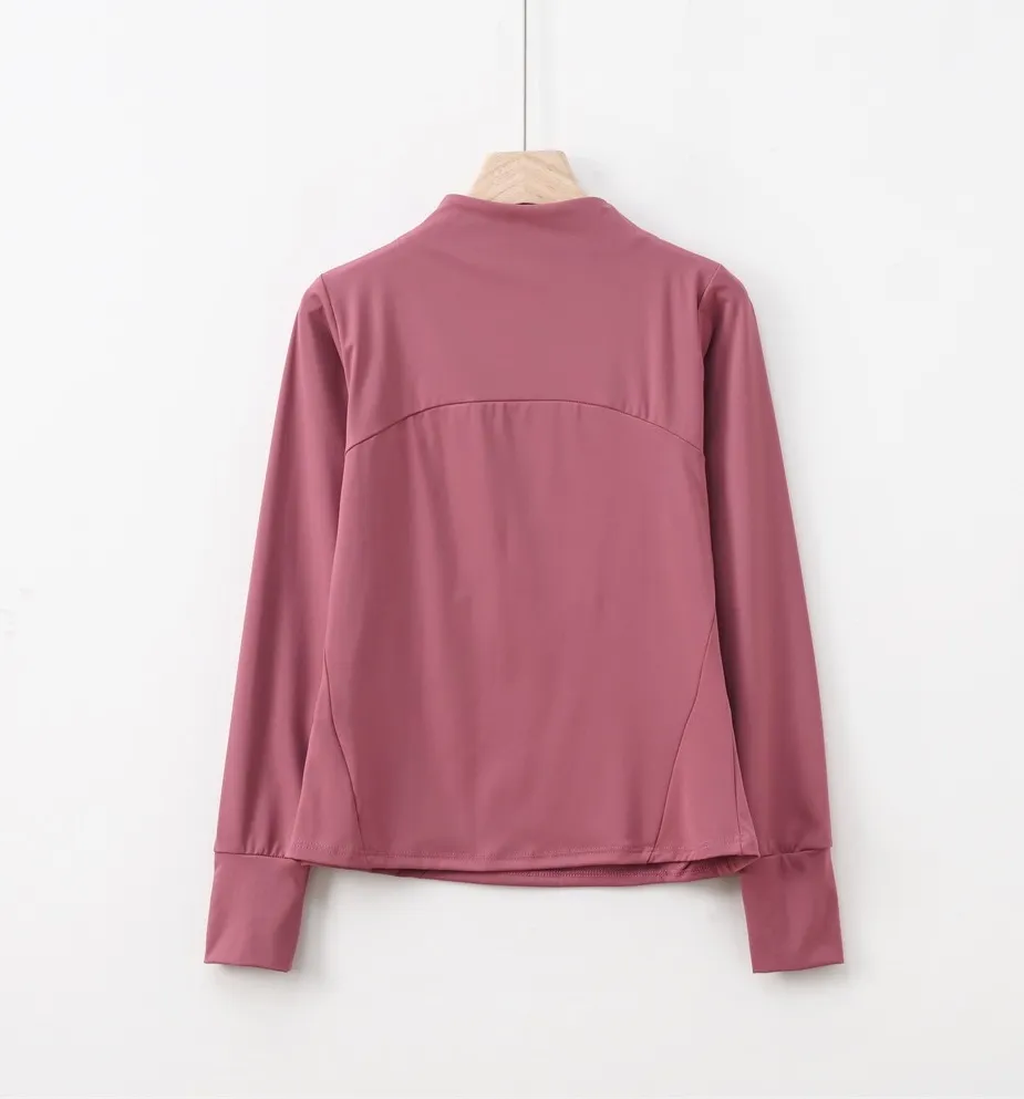 Ladies Activewear Training Jacket with Half Zip (3)