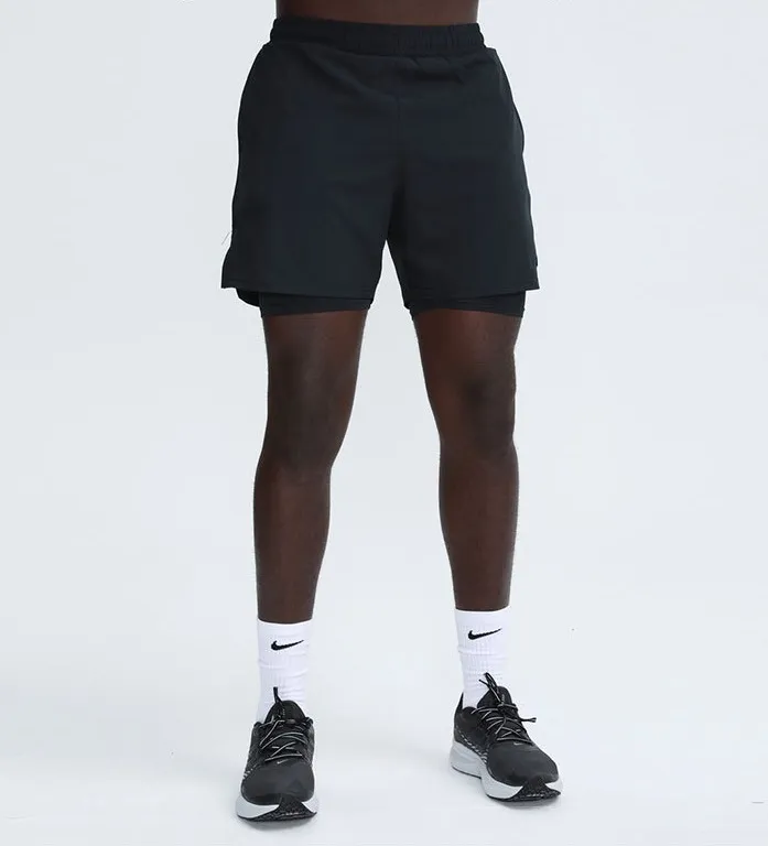 Men’s 2-in-1 Quick-Dry Workout Shorts with Inner Support (3)