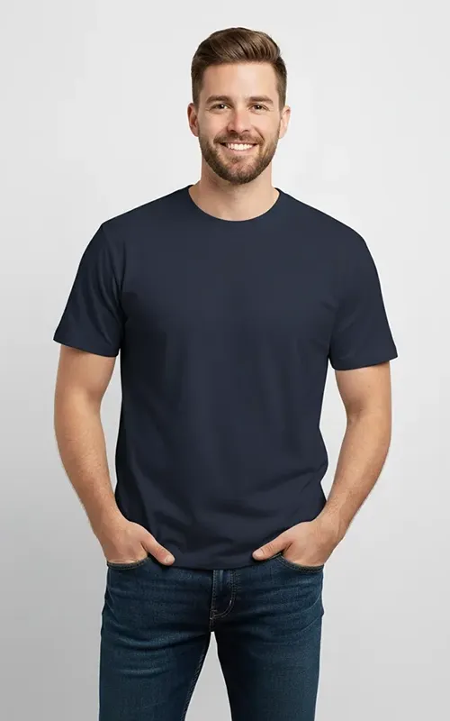 Men's Classic Cotton Crewneck T-Shirt (3)
