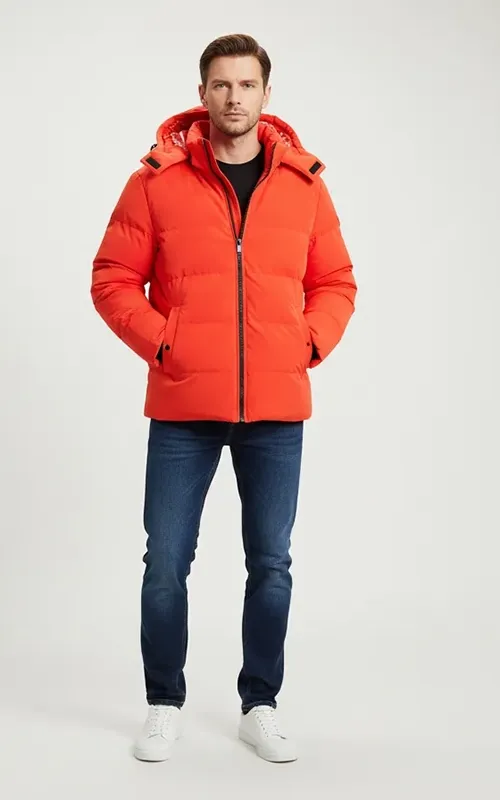 Men’s Hooded Padded Jacket (1)