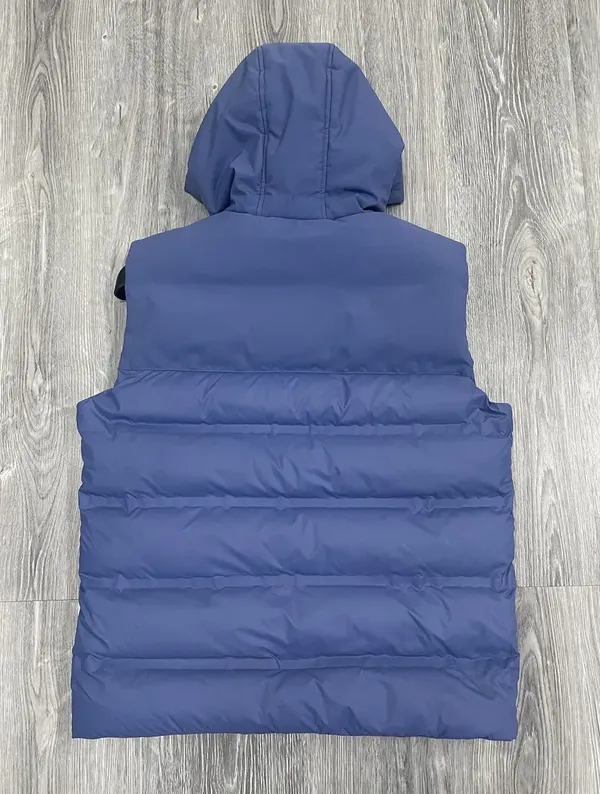 Men's Lightweight Hooded Puffer Vest – Water-Resistant Outerwear (2)