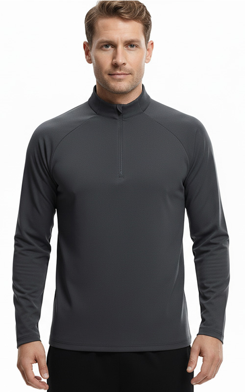 Men’s Long Sleeve Half Zip Training Top (1)