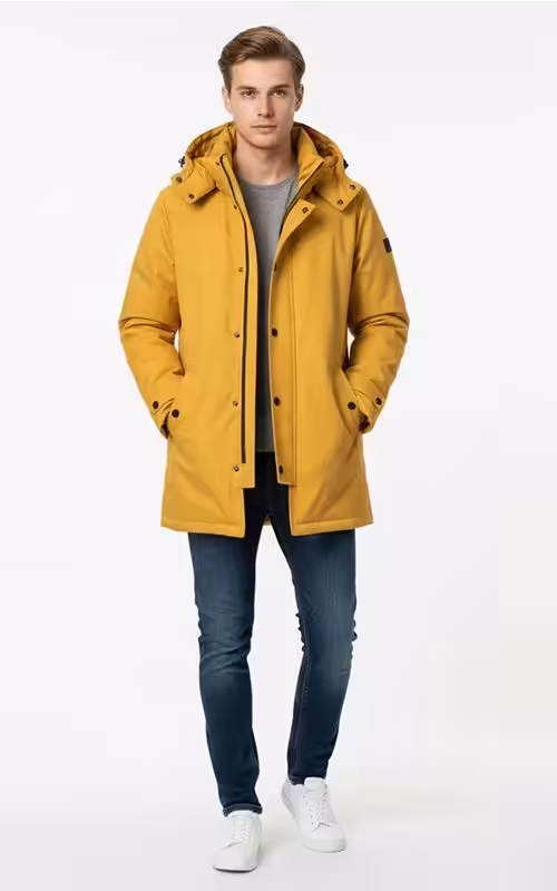 Men’s waterproof windproof insulated winter jacket