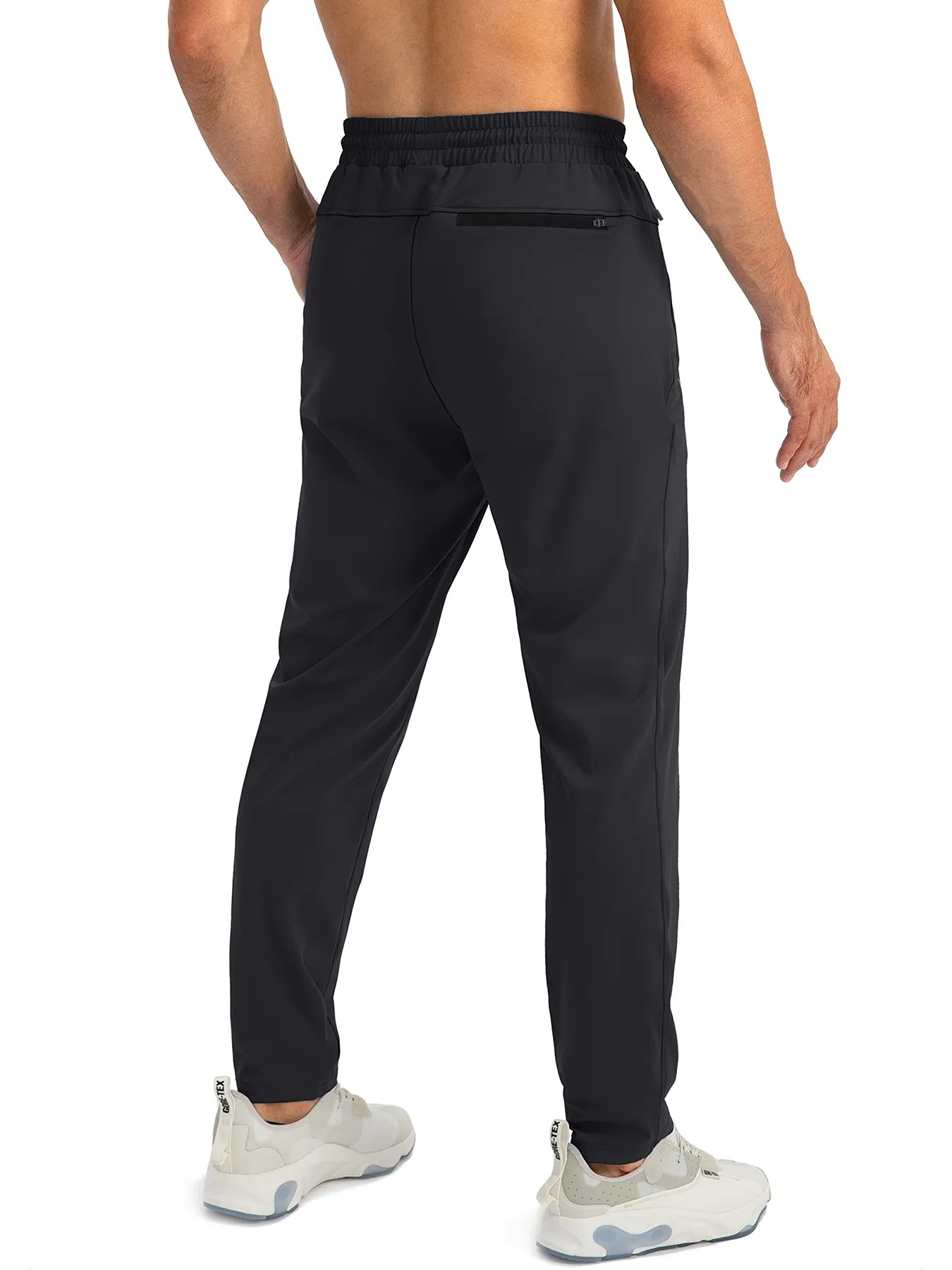 Slim Fit Zipper Pocket Men’s Joggers (4)