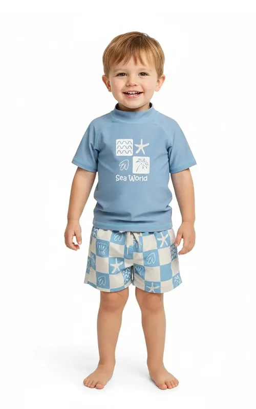Toddler Two-Piece Swimwear Set (3)