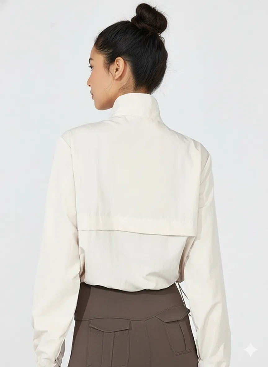 Women’s Lightweight Half-Zip Sports Jacket (1)