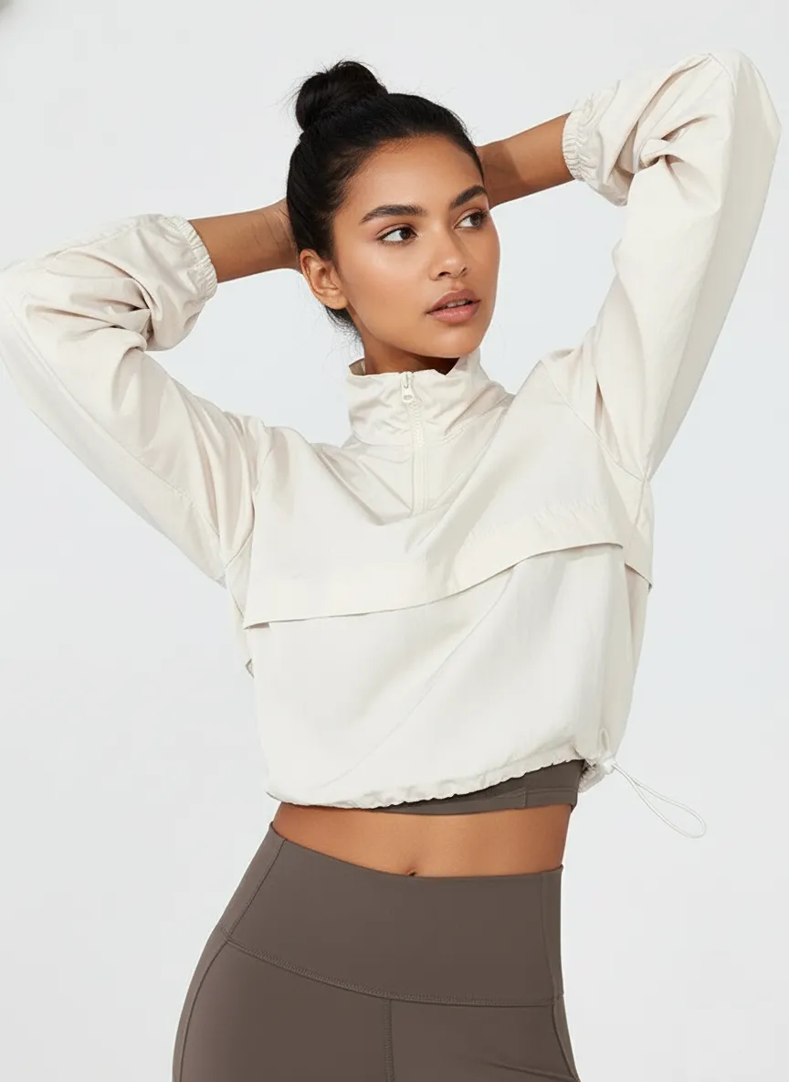 Women’s Lightweight Half-Zip Sports Jacket (4)