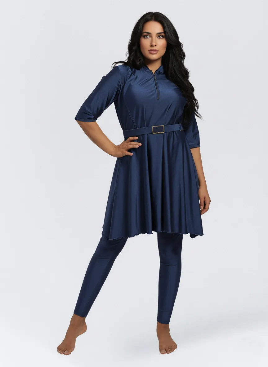 Women’s Loose-Fit Muslim Swimwear Set (2)