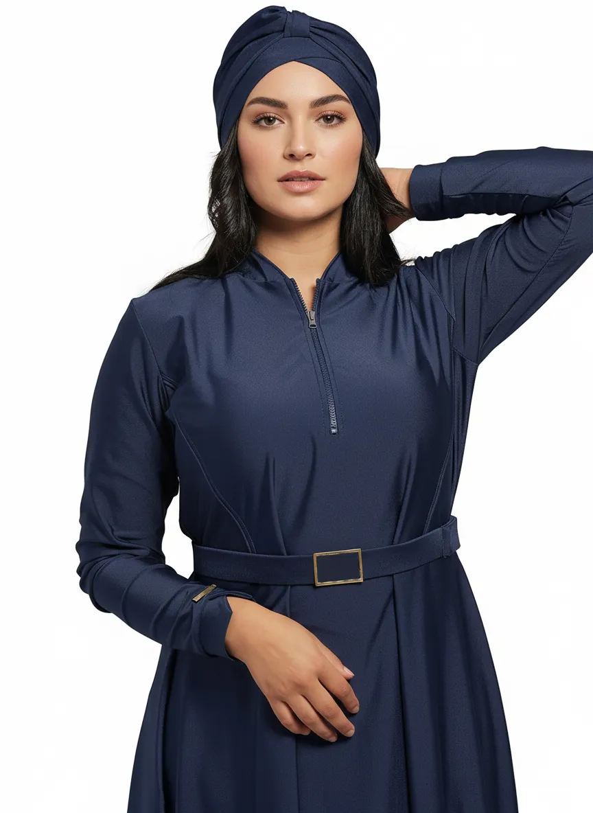 Women’s Loose-Fit Muslim Swimwear Set (3)