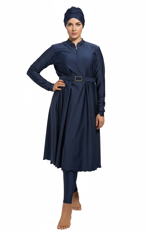 Women’s Loose-Fit Muslim Swimwear Set (5)