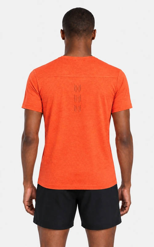 Men’s Bonded Running T-Shirt with Laser-Cut Back Vents - photo 3