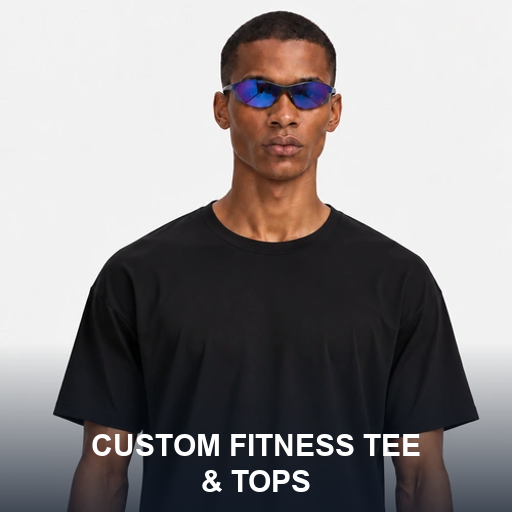 Custom Fitness Tee & Tops manufacturer